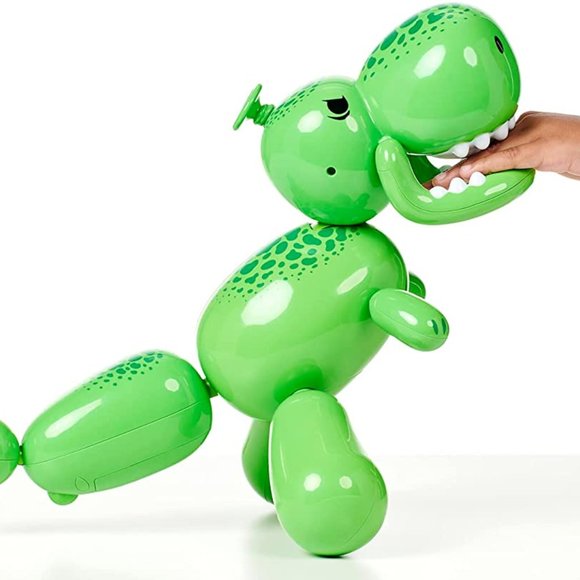 Squeakee The Balloon Dino 70 + Sounds & Reactions! - Picture 7 of 10